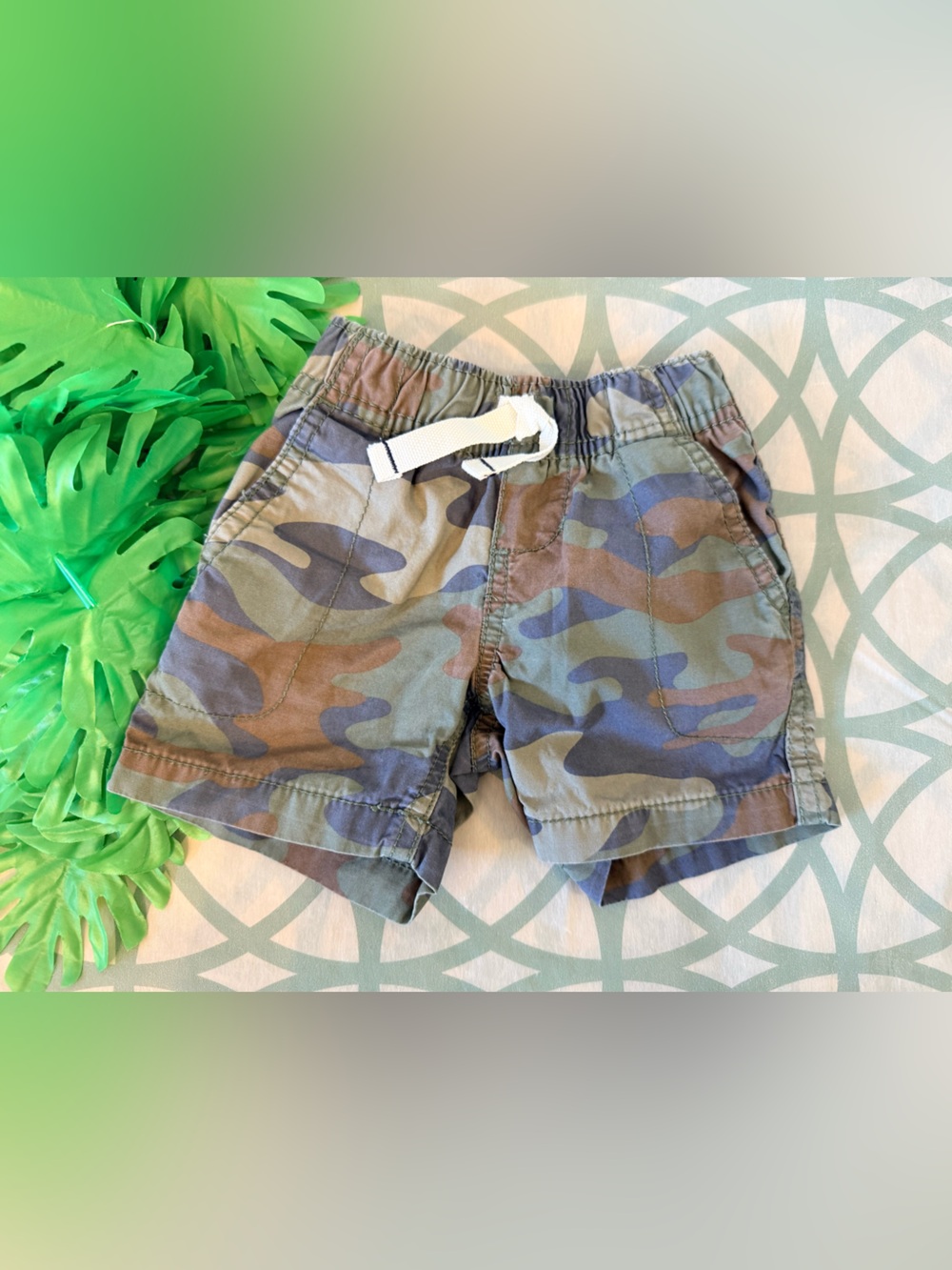 10/$25 • Carters Camo Print Elastic Waist Shorts